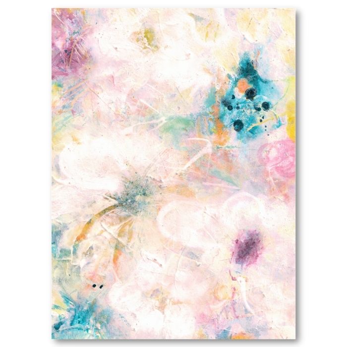 BREEZE - Original Abstract Floral Painting