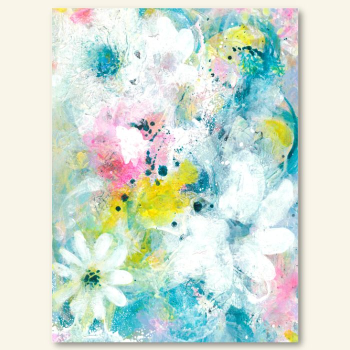 DAYDREAMS - Original Abstract Floral Painting