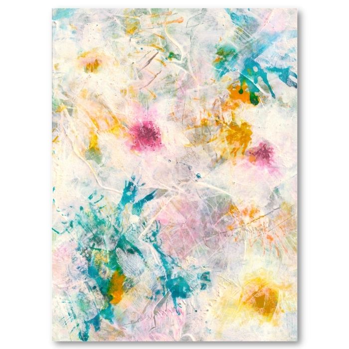 ELATION - Original Abstract Floral Painting
