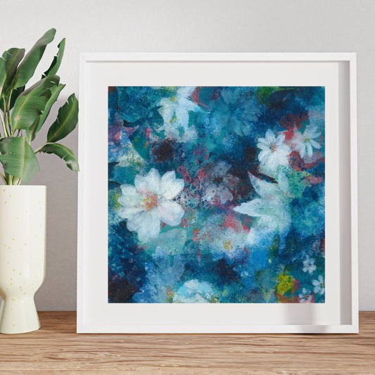FLOATING AWAY No.4 Art Print