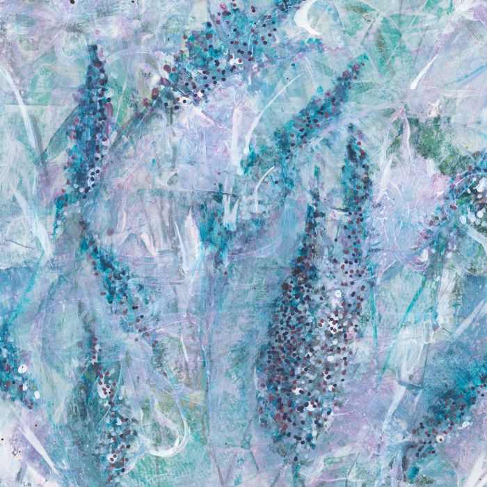 HEATHER - Abstract Floral Painting