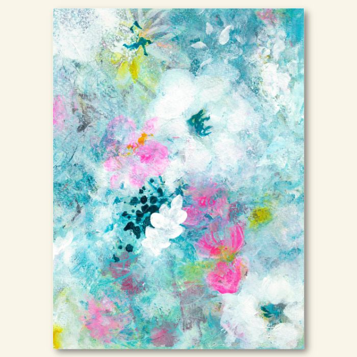 REVERIES - Original Abstract Floral Painting