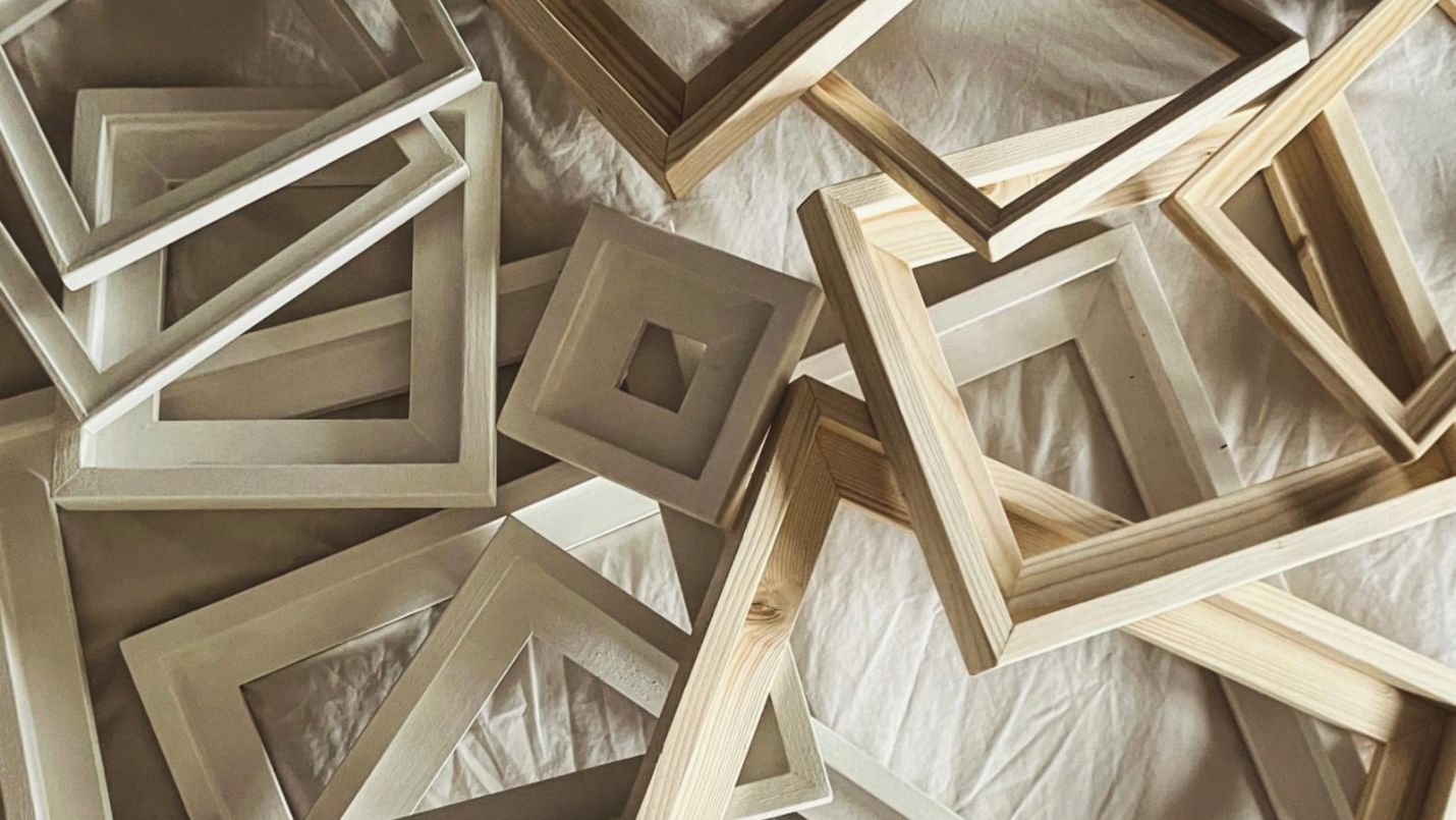 Making Floating Frames For My Abstract Paintings on Canvas – Lou ...