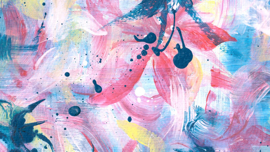 Getting that designer look with abstract art feature image