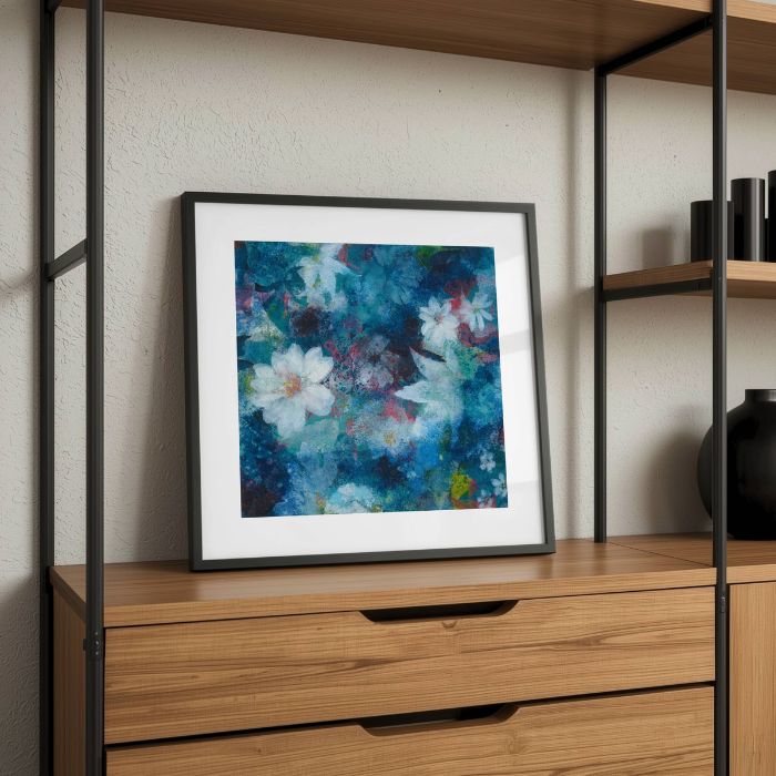 FLOATING AWAY No.4 Art Print