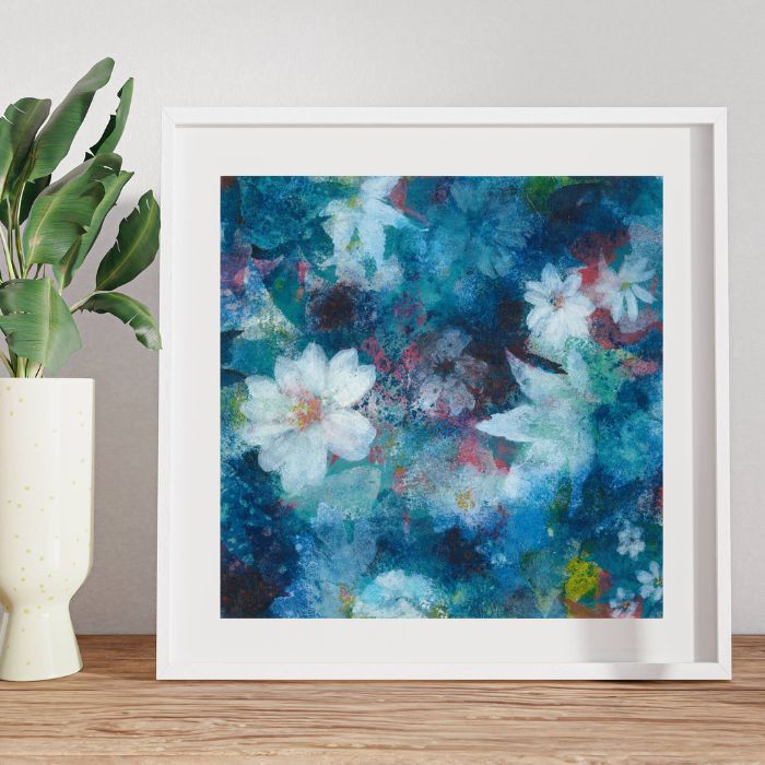 FLOATING AWAY No.4 Art Print