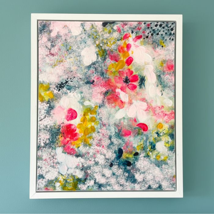 FLOURISH No.4 - Original Abstract Painting on Canvas