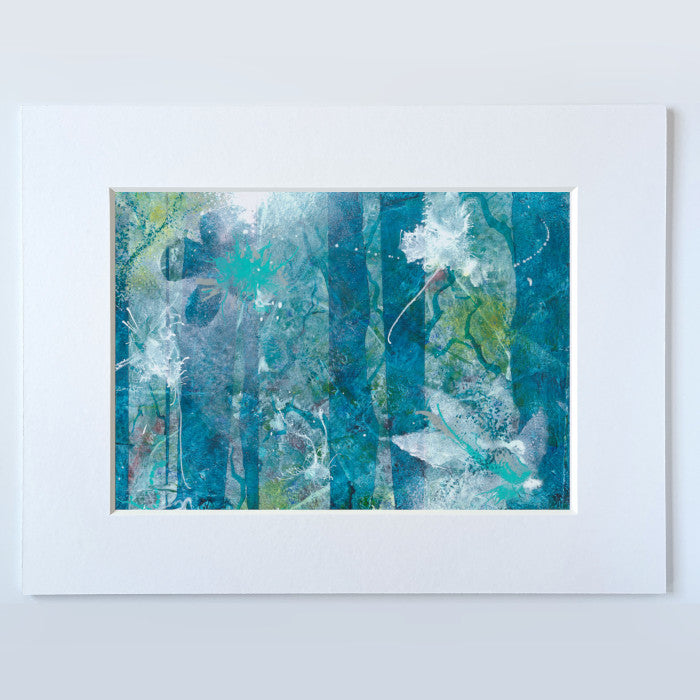 MAGIC IN THE WOODS No.2 - Original Abstract Nature Painting