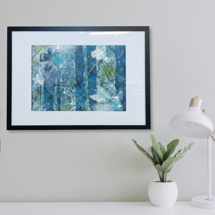 MAGIC IN THE WOODS No.2 - Original Abstract Nature Painting